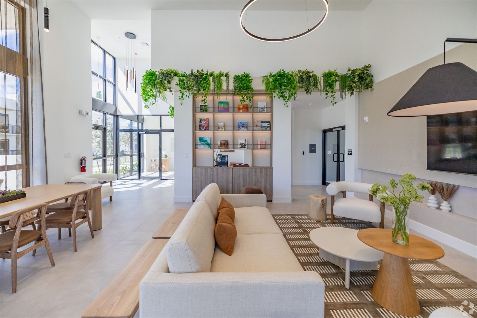 Lounge area